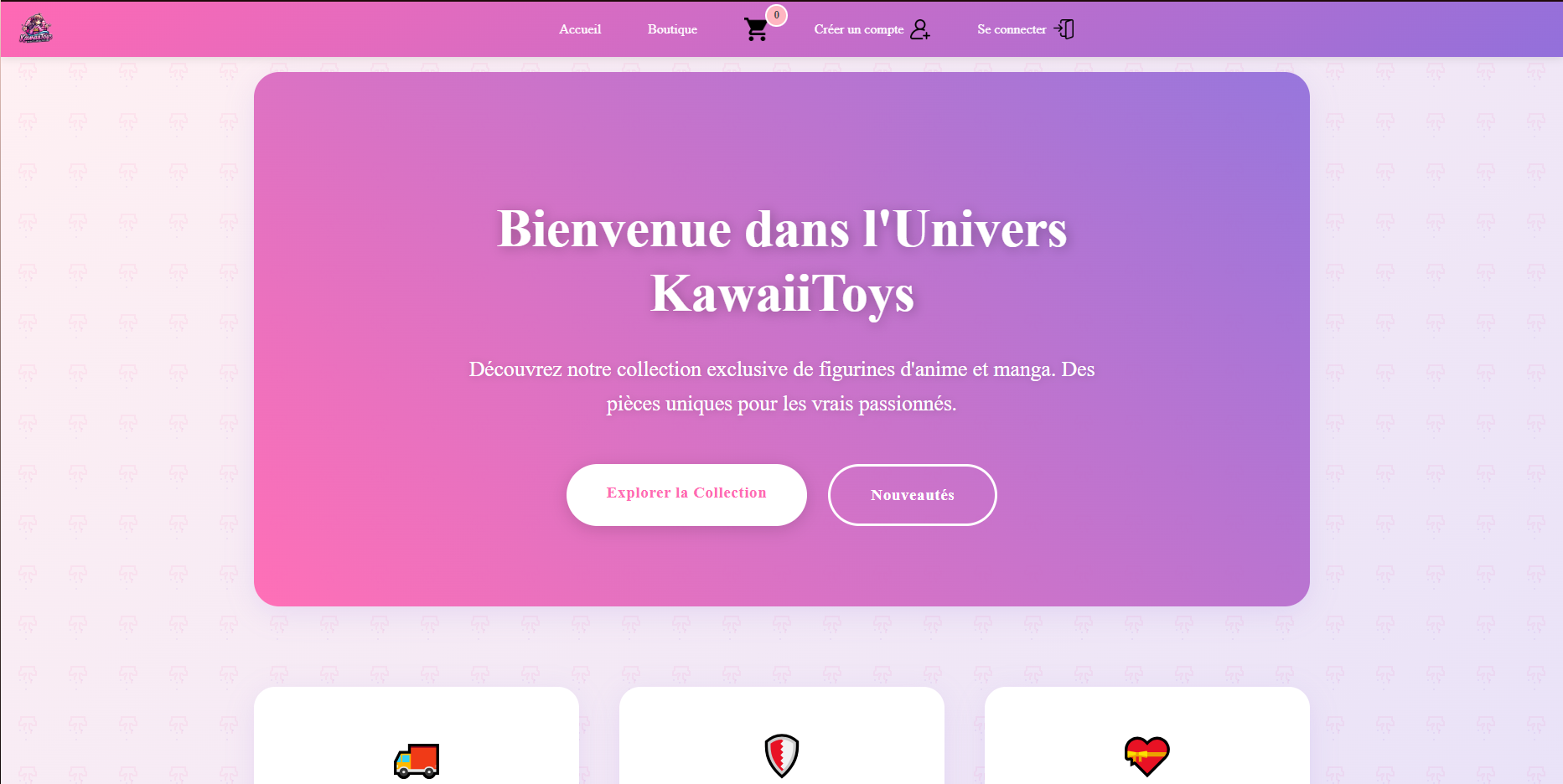 Image de l'accueil du site