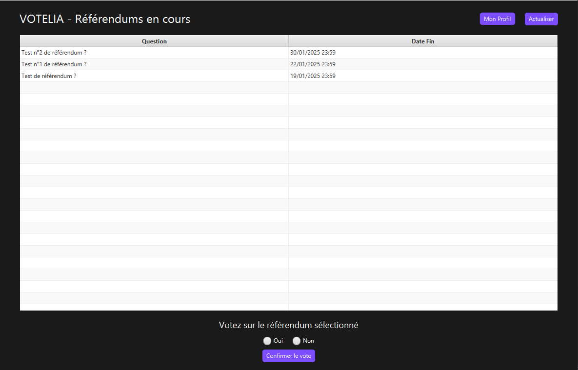 Image des referendums du coté du client